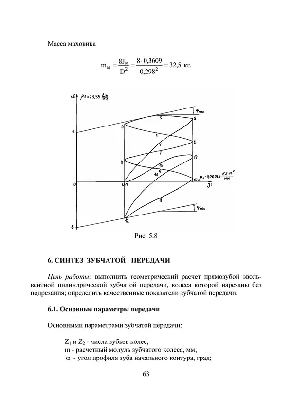 КулЛиб. П. В. Филь - Курсовое проектирование по теории механизмов и машин. Страница № 63
