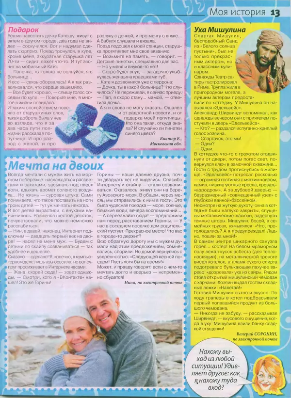 КулЛиб.   журнал Сваты - Сваты 2014 №21(39). Страница № 13