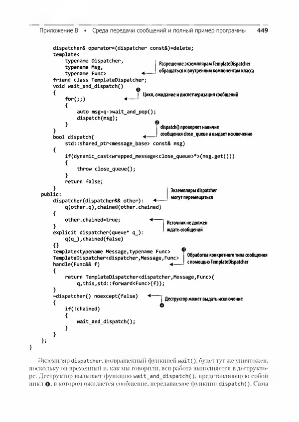 КулЛиб. Энтони  Уильямс - C++. Практика многопоточного программирования. Страница № 449