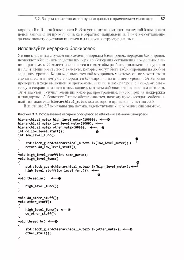 КулЛиб. Энтони  Уильямс - C++. Практика многопоточного программирования. Страница № 87