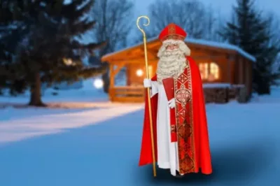 Фантастичні оповідання польських авторів про святого Миколая, Діда Мороза і... (fb2)