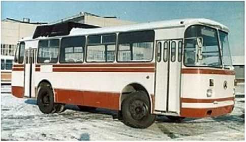 ЛАЗ-695Н. Журнал «Наши автобусы». Иллюстрация 25