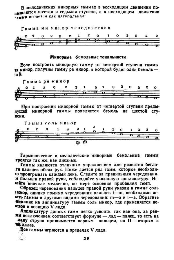 КулЛиб. Лев Александрович Менро (Гитарист) - Азбука гитариста (семиструнная гитара). Часть вторая. Страница № 30