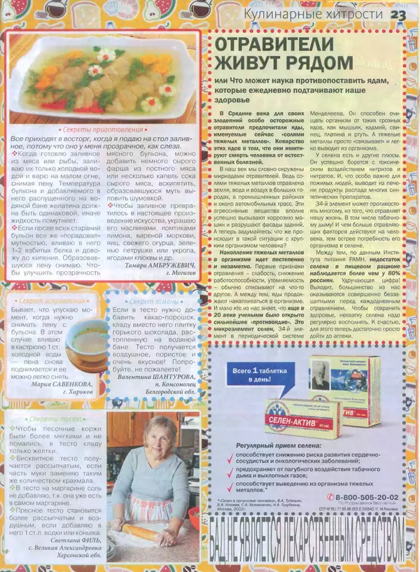 КулЛиб.   журнал Сваты на кухне - Сваты на кухне 2015 №8(10). Страница № 23