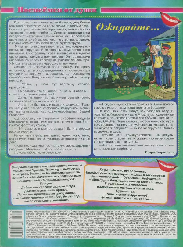 КулЛиб.   журнал Приусадебный - Приусадебный 2014 №7(25). Страница № 32
