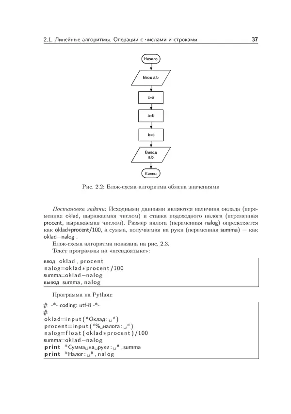 КулЛиб. Иван Анатольевич Хахаев - Практикум по алгоритмизации и программированию на Python. Страница № 38