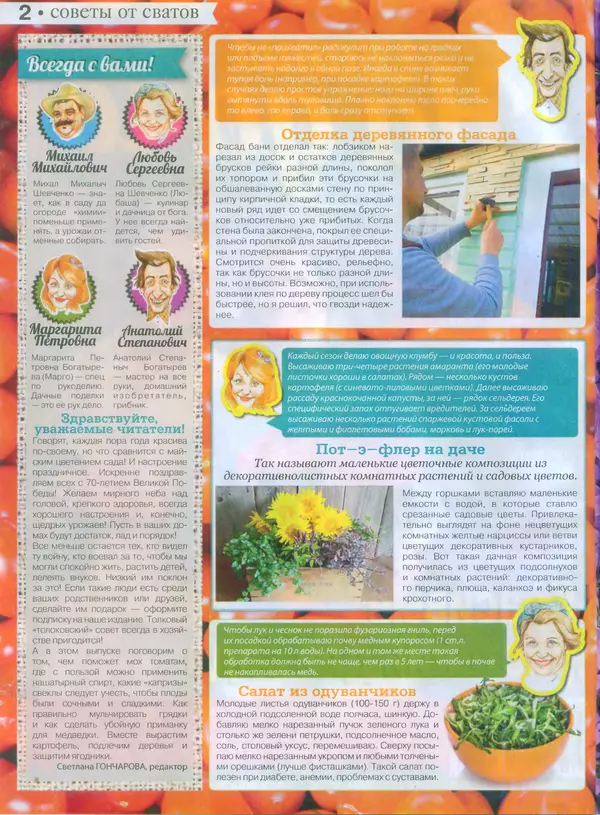 КулЛиб.   журнал Сваты на даче - Сваты на даче 2015 №4(04). Страница № 2