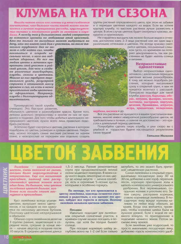 КулЛиб.   журнал Дом и сад для души - Дом и сад для души 2013 №06(66). Страница № 18