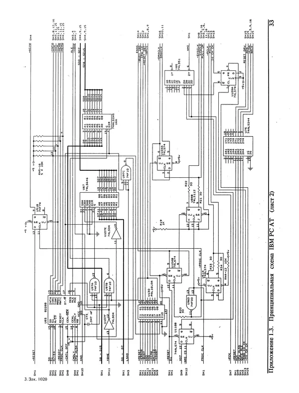 КулЛиб. А. В. Поляков - IBM-совместимые персональные компьютеры и их периферийные устройства: техническое описание, диагностика и ремонт (Приложения 1 и 2). Страница № 34