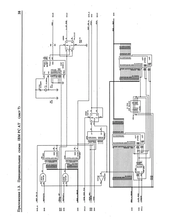 КулЛиб. А. В. Поляков - IBM-совместимые персональные компьютеры и их периферийные устройства: техническое описание, диагностика и ремонт (Приложения 1 и 2). Страница № 39